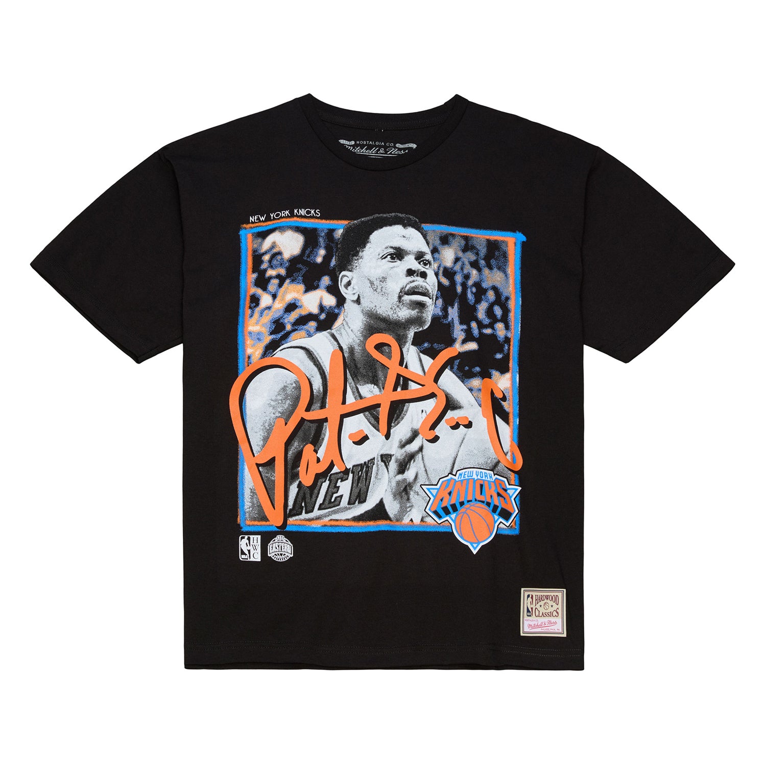 Mitchell & Ness Knicks Patrick Ewing Freeze Frame Tee – Shop