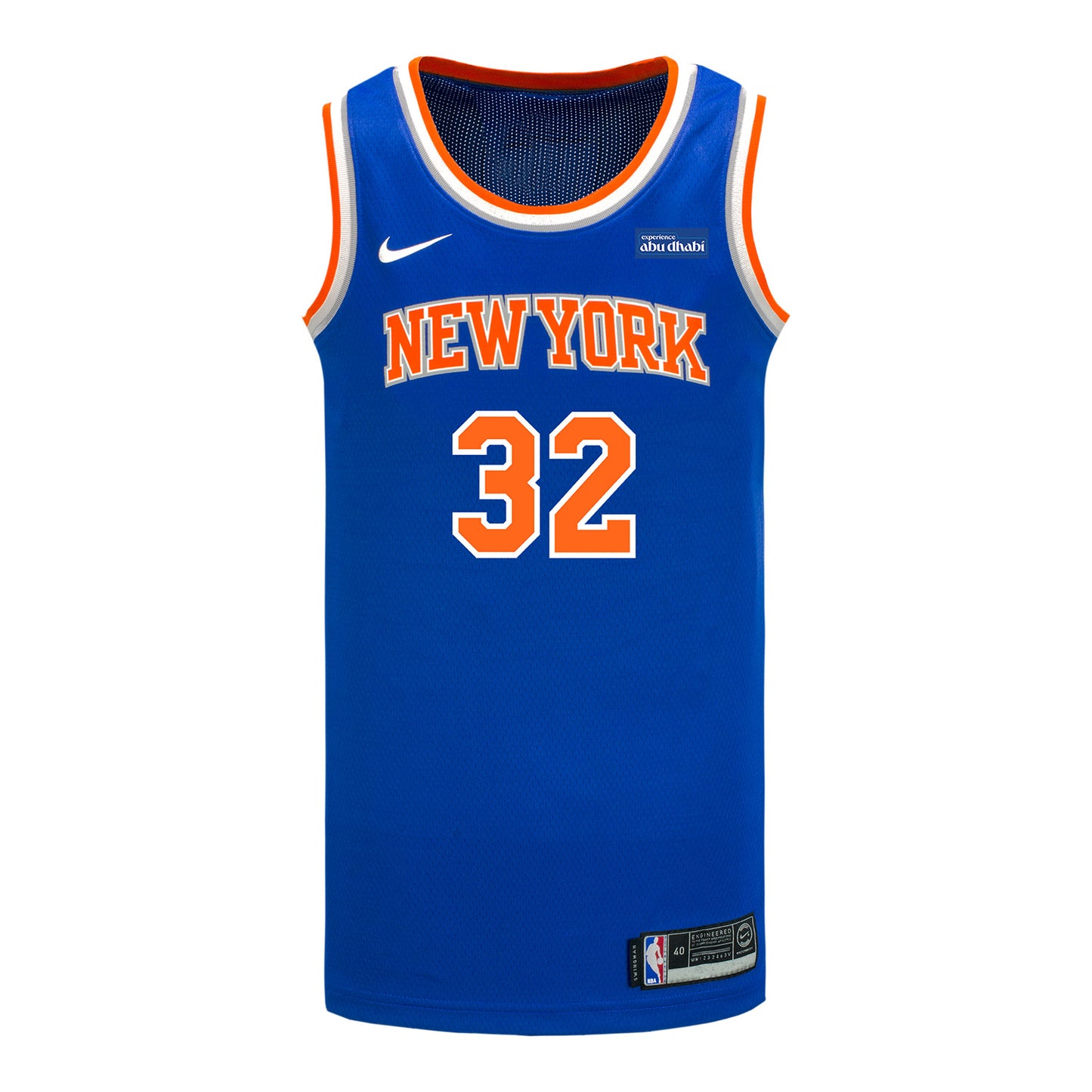Knicks Youth Icon Karl-Anthony Towns Swingman Jersey In Blue - Front View