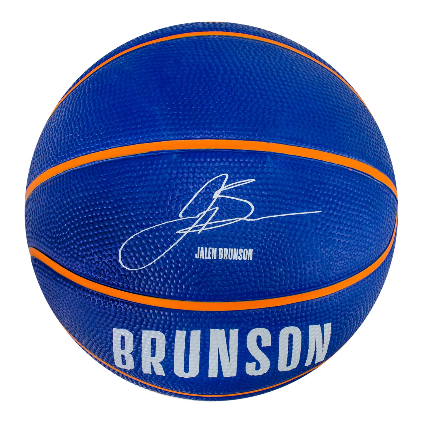 Wilson Brunson Icon Name & Number Mini Basketball - Autograph View