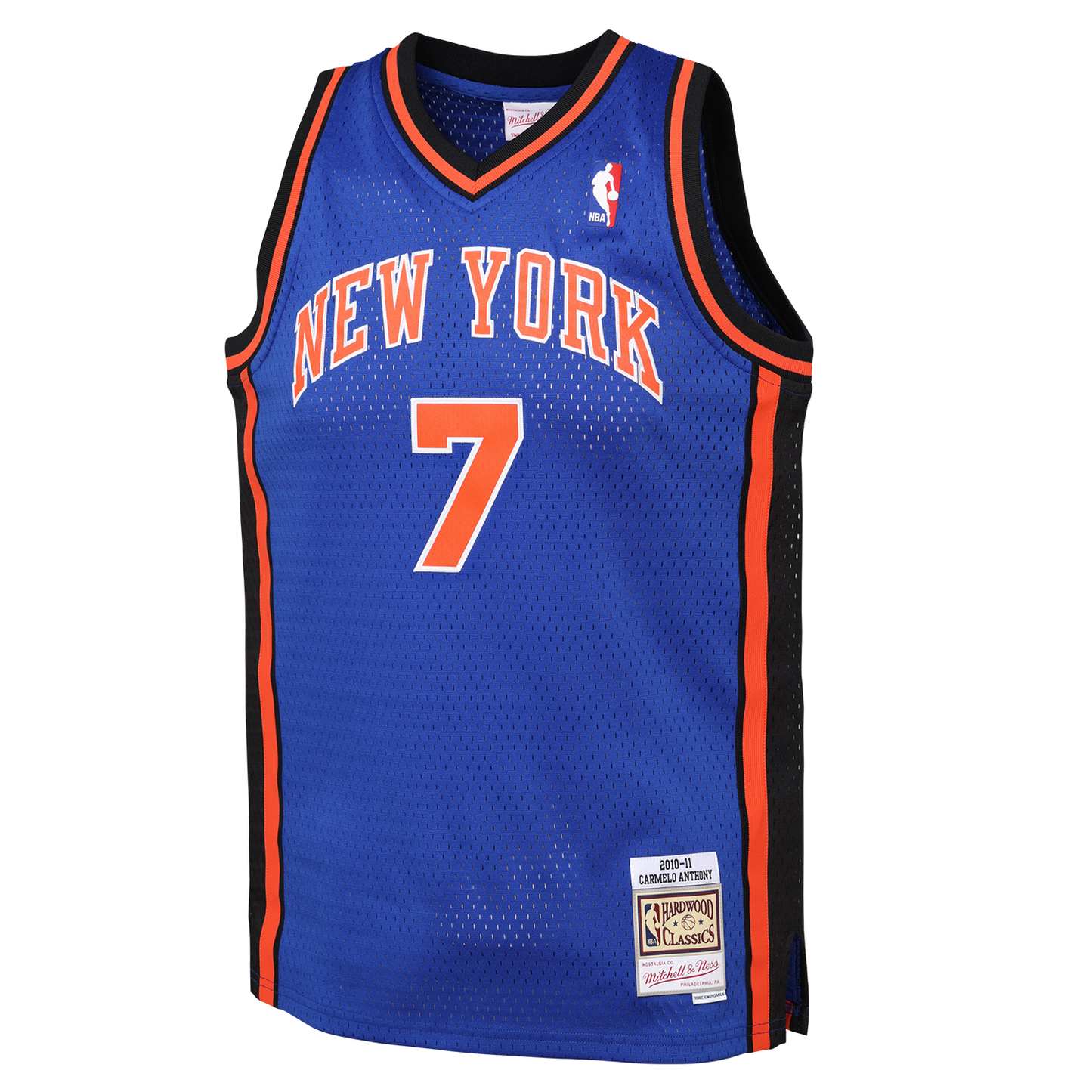 Youth Knicks Carmelo Anthony Swingman Jersey - Front View