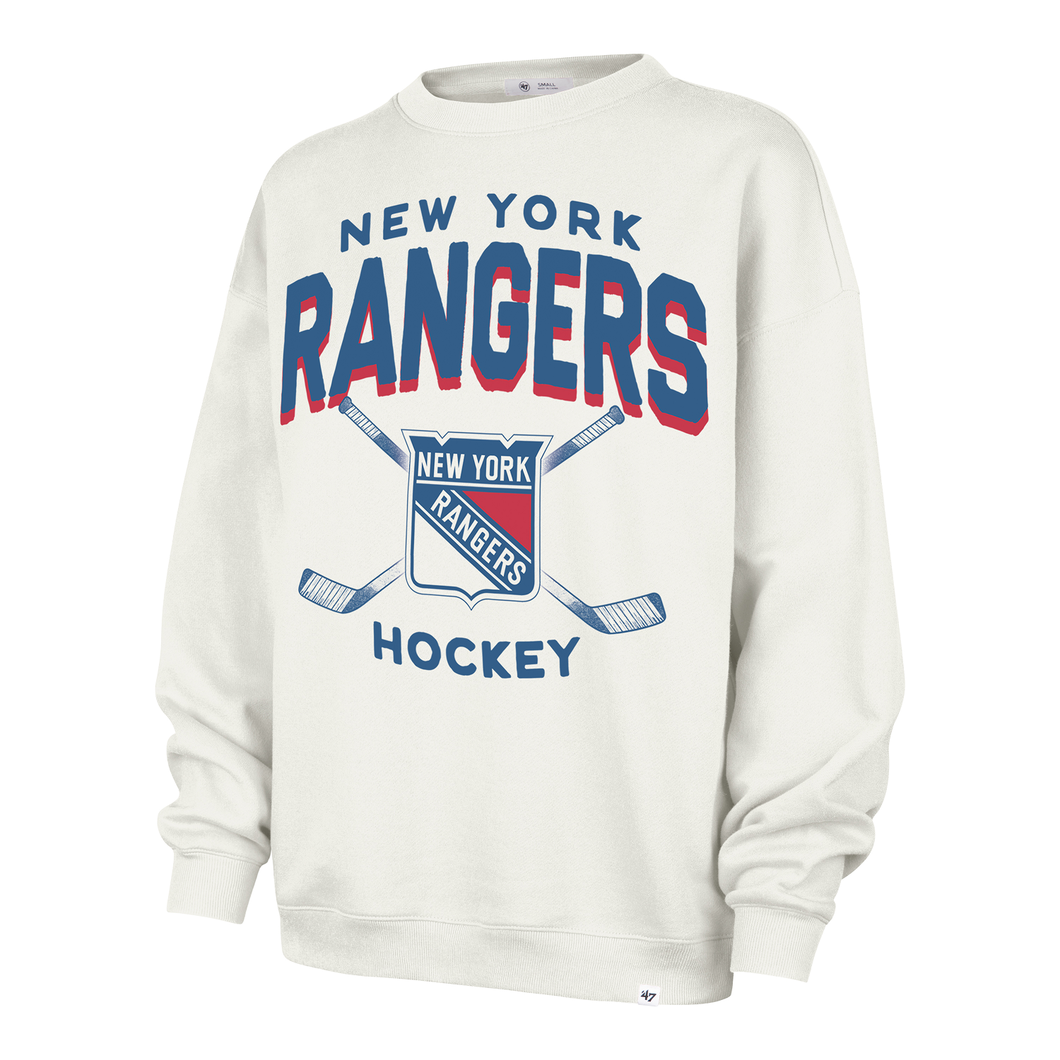 Women's '47 Brand Rangers Arch Cloud Oversized Crew – Shop Madison