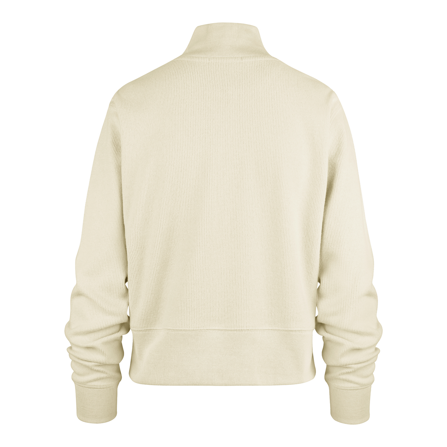 Women's 47 Brand Rangers Tranquility Rib Half Zip - Back View