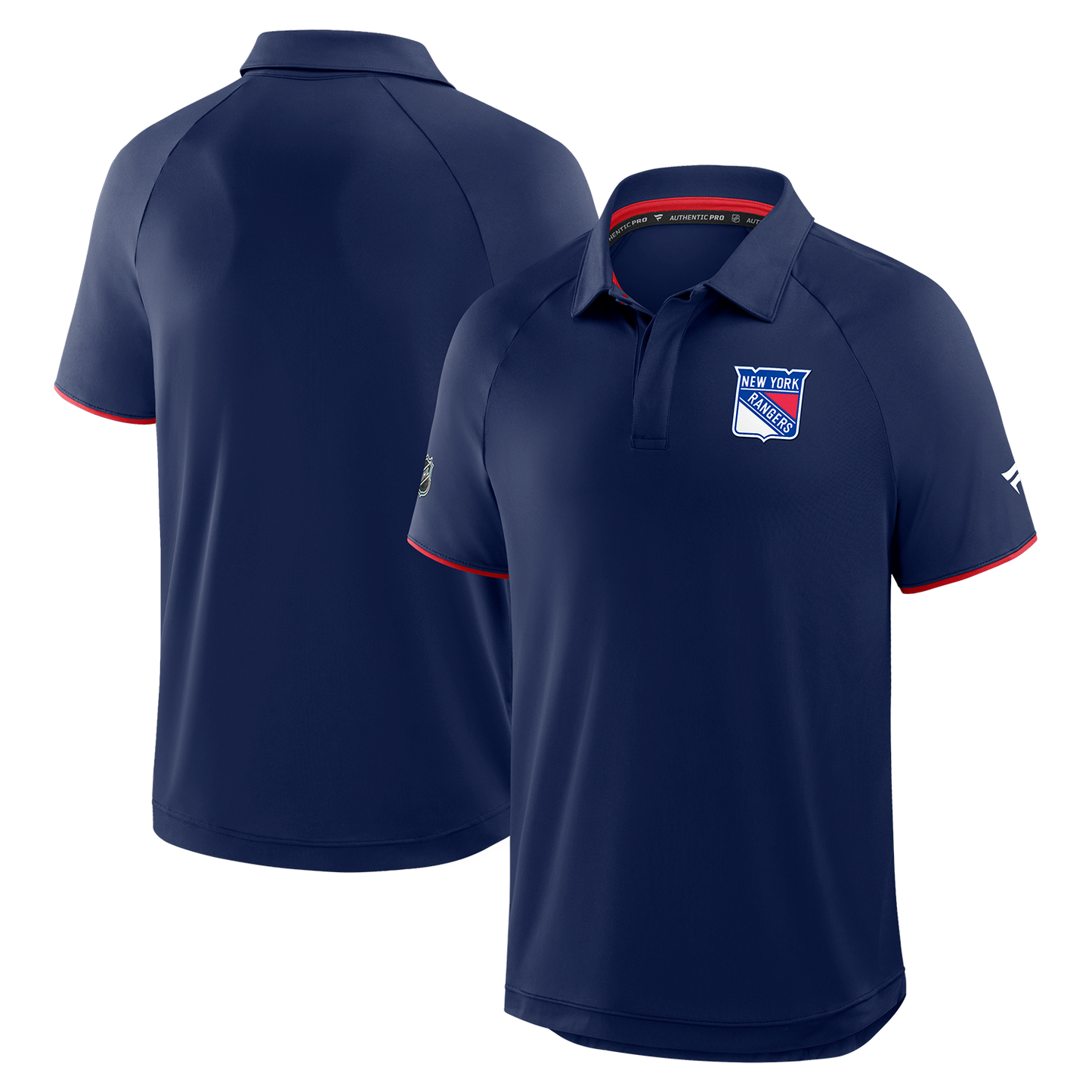 Fanatics Rangers 25-26 Authentic Pro Rink Polo - Full View