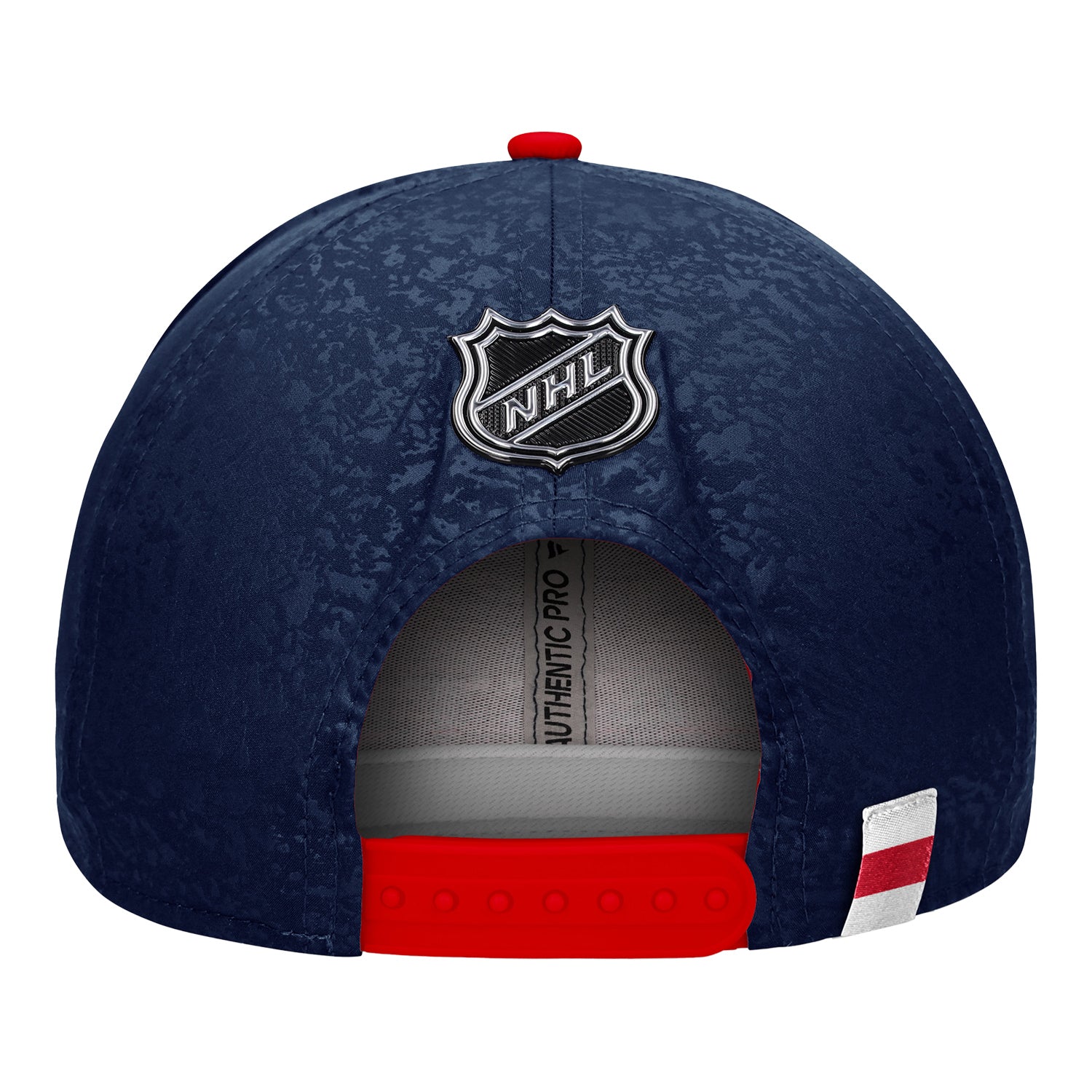 Fanatics Rangers 23-24 Authentic Pro Rink Debossed Snapback - Back View