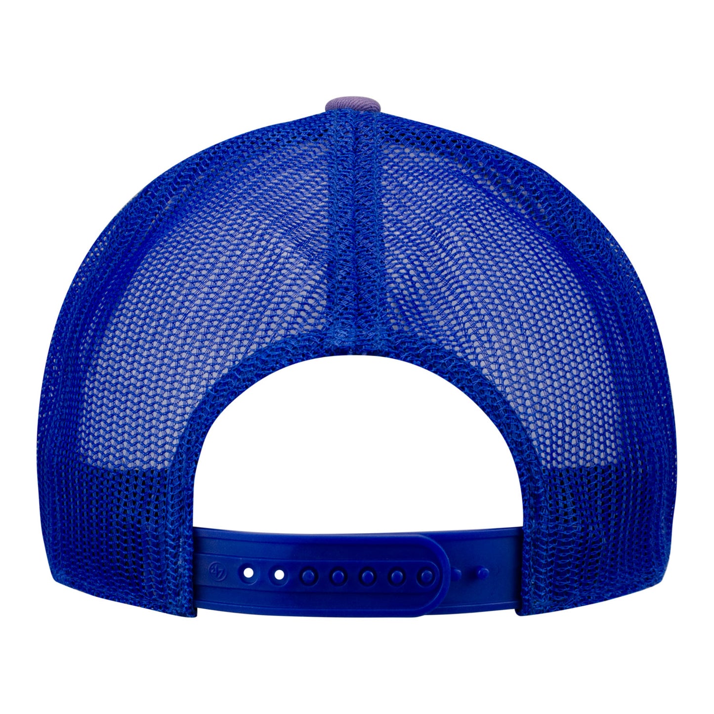 '47 Brand Rangers Dusted Meshback Trucker In Blue - Back View