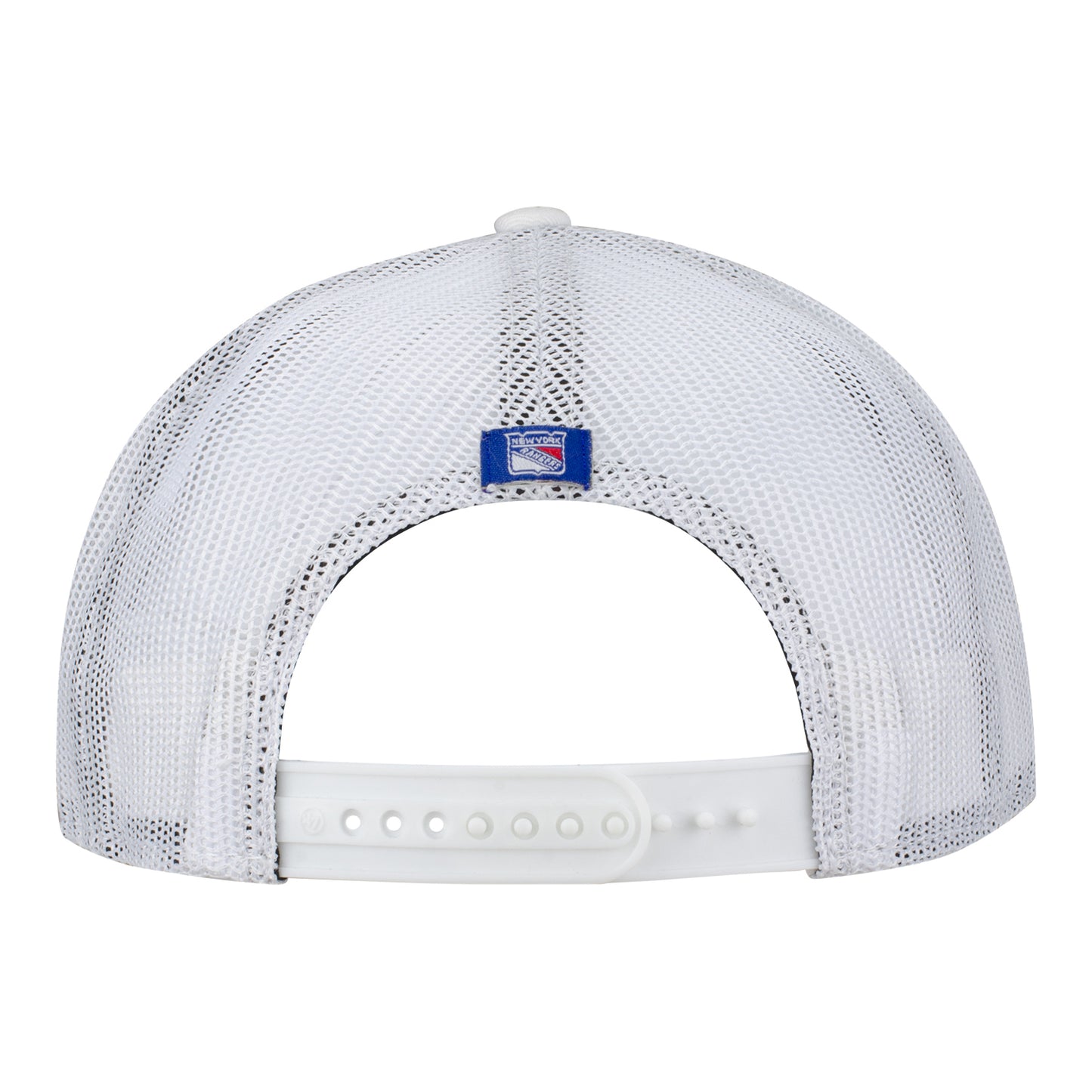 '47 Brand Rangers Garner Rope Trucker In White - Back View