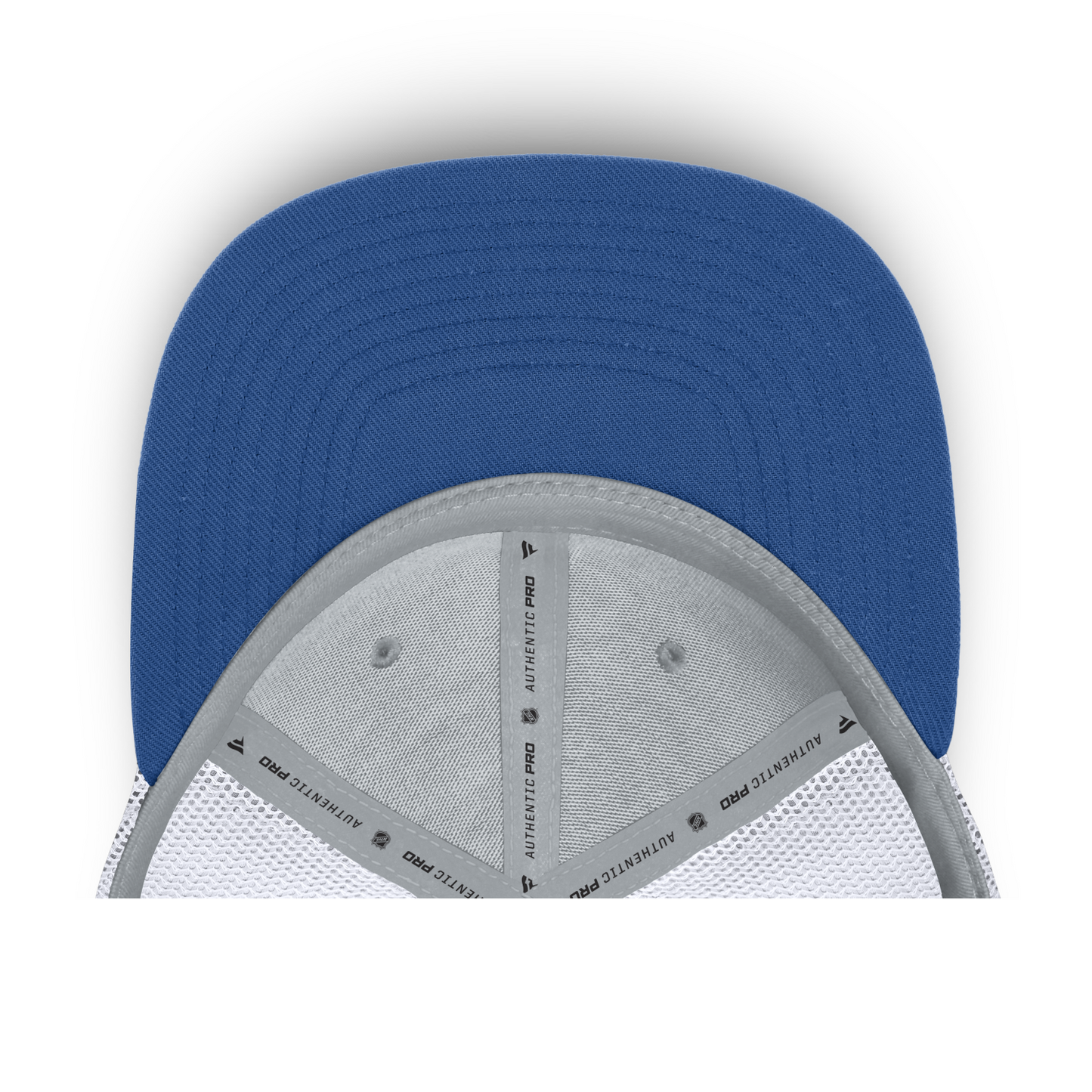 Fanatics Rangers 25-26 Centennial Authentic Pro Rink Structured Adjustable In Blue - Bill View