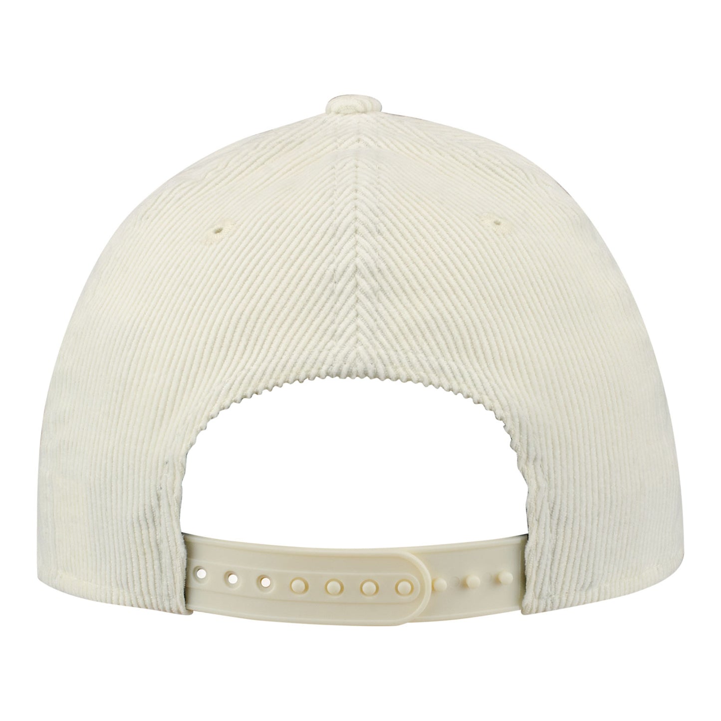 New Era Rangers Exclusive Two-Tone Corduroy Script 940 A-Frame Snapback Hat - Back View