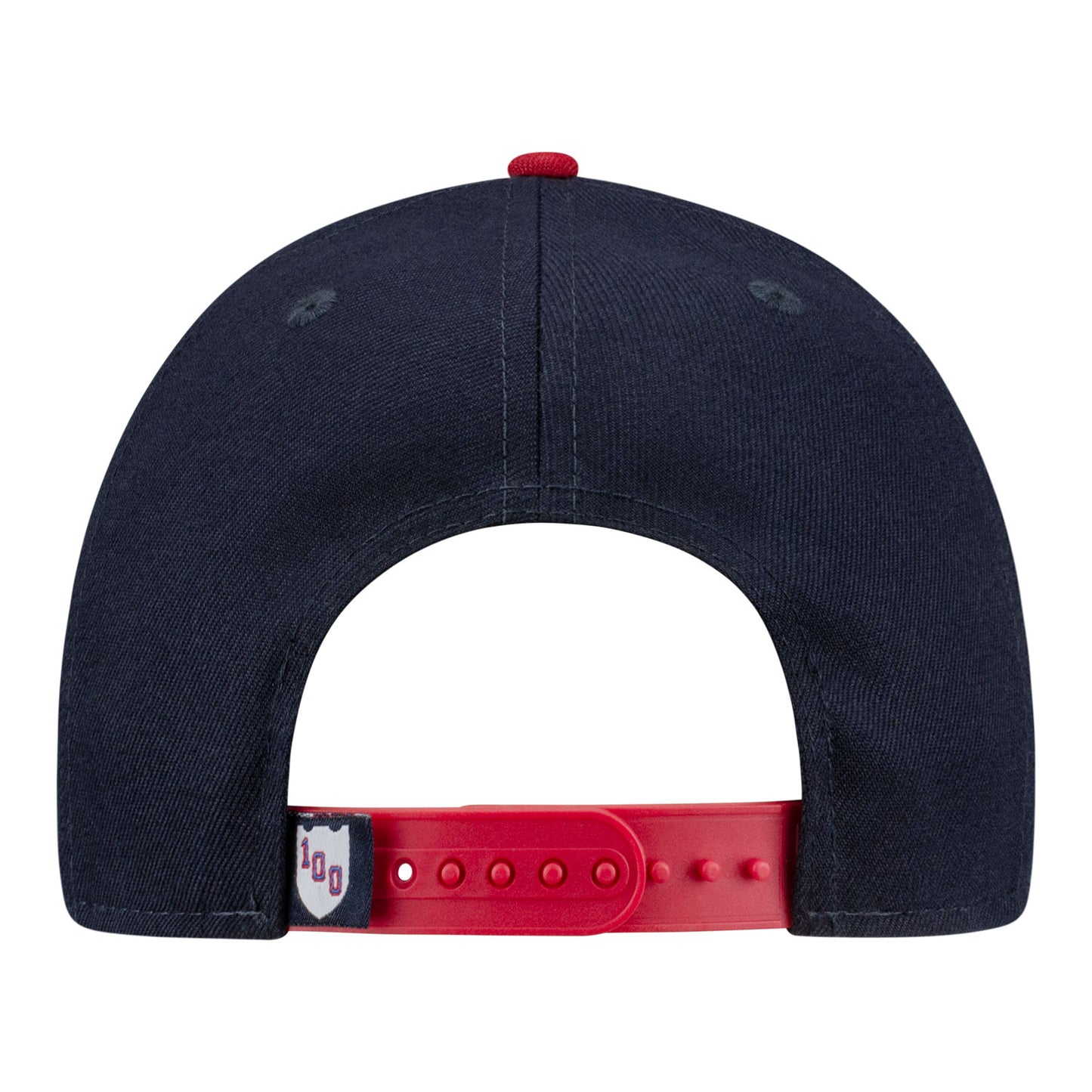 New Era Rangers Exclusive Centennial Liberty 100 940 M-Crown A-Frame Adjustable Hat - Back View