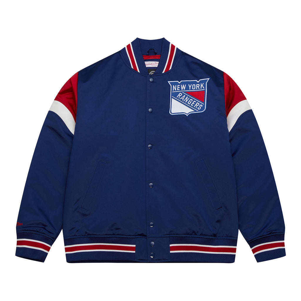 New York Rangers Jacket  Starter Full-Snap Varsity Jacket
