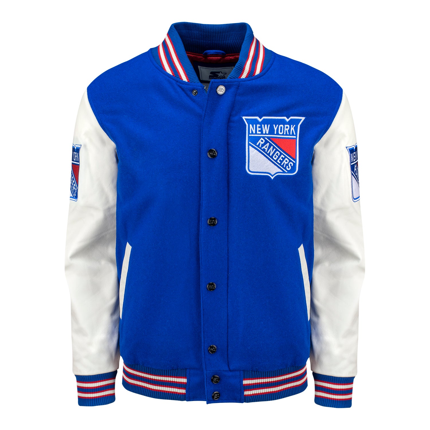 Starter Rangers Prospect Varsity Jacket – Shop Madison Square Garden