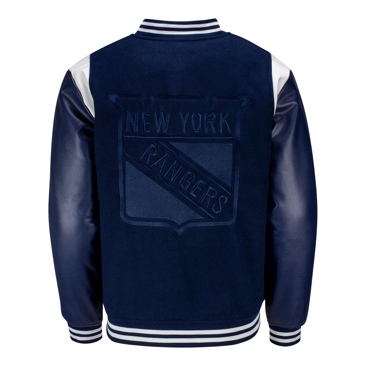 The Wild Collective New popular York Rangers Quilted Jacket