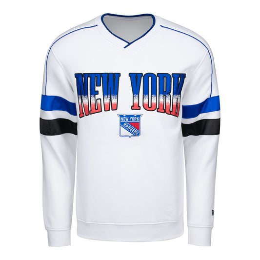 New Era Rangers Sport Classic New York V-Neck Crew