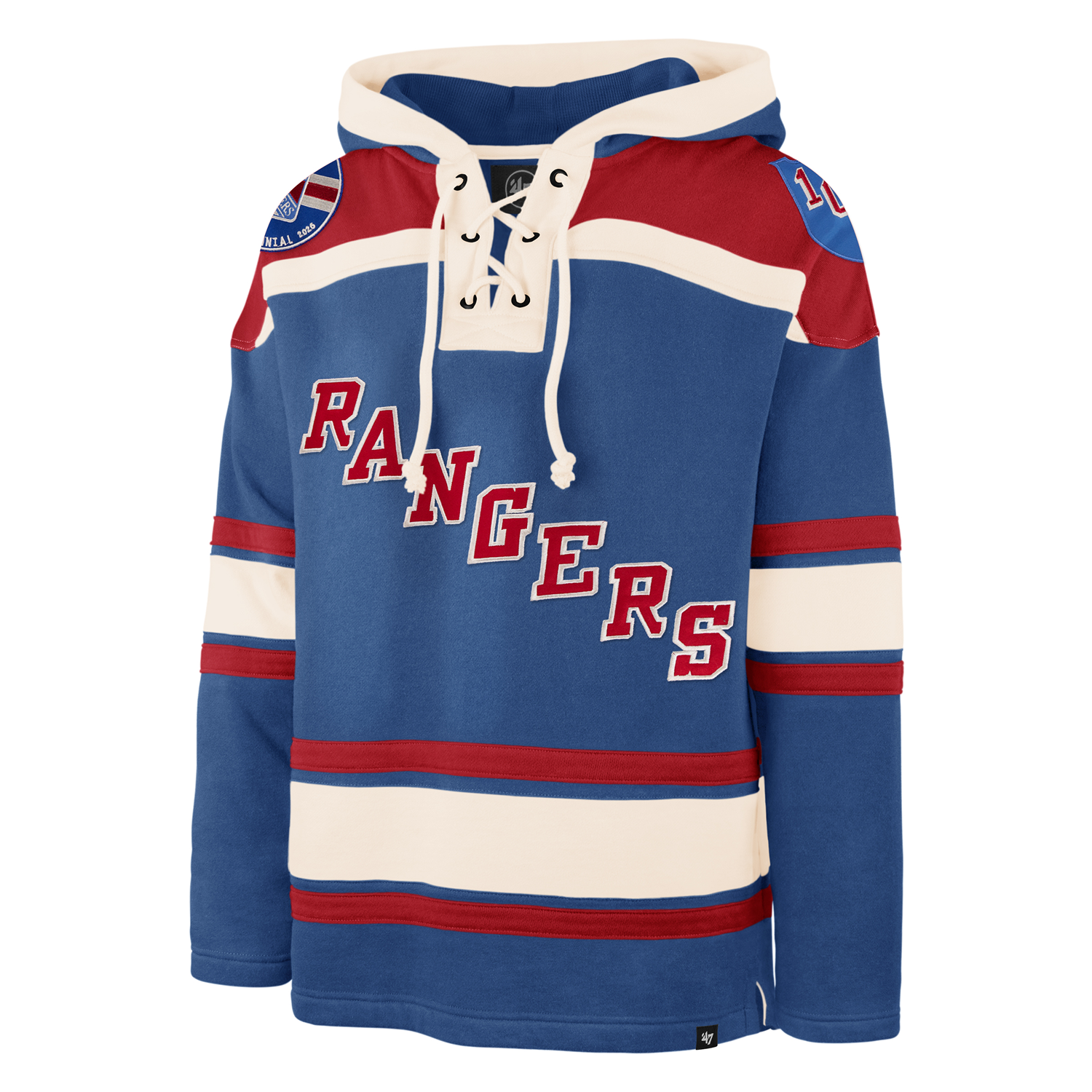 47 Brand Rangers Centennial Superior Lacer Hoodie – Shop Madison