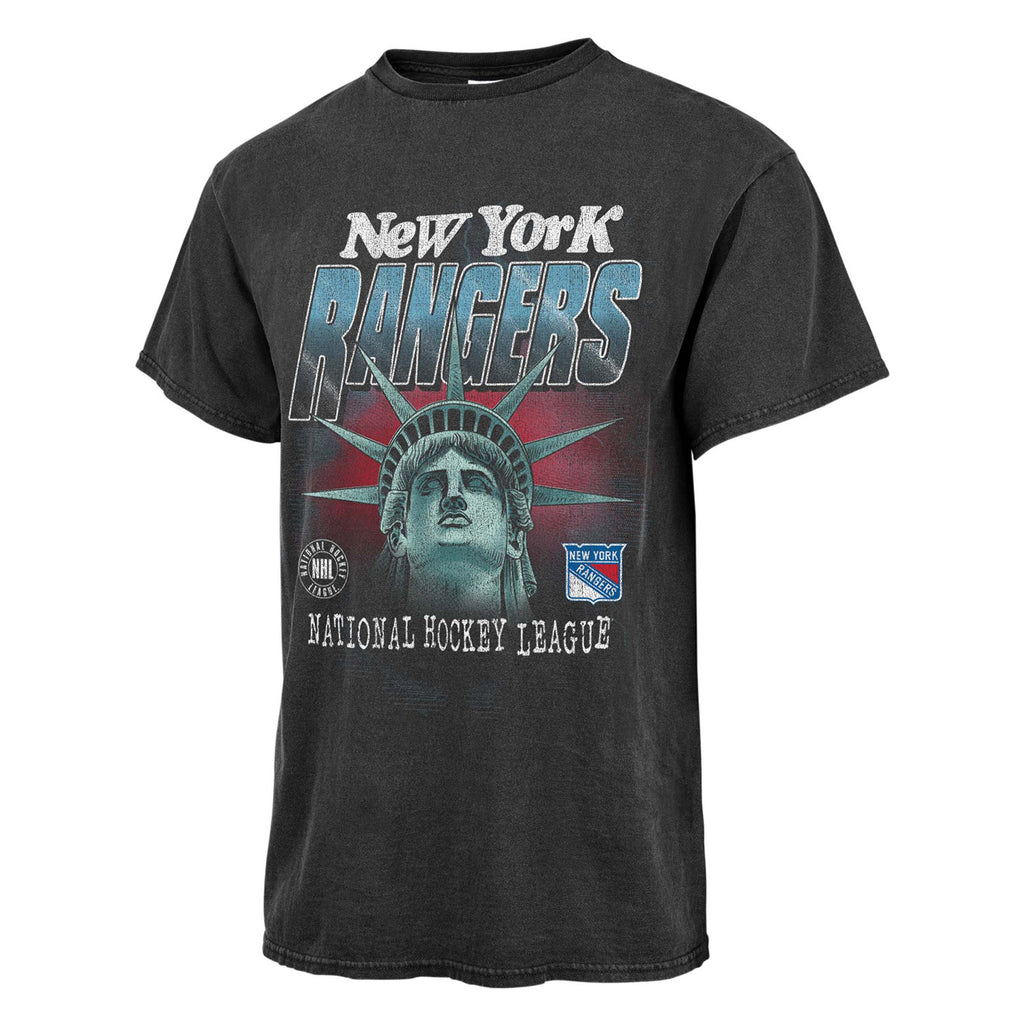 New S 47 Brand New York Rangers Shirt Vintage Tubular Tie Dye Blue Stanley  Cup