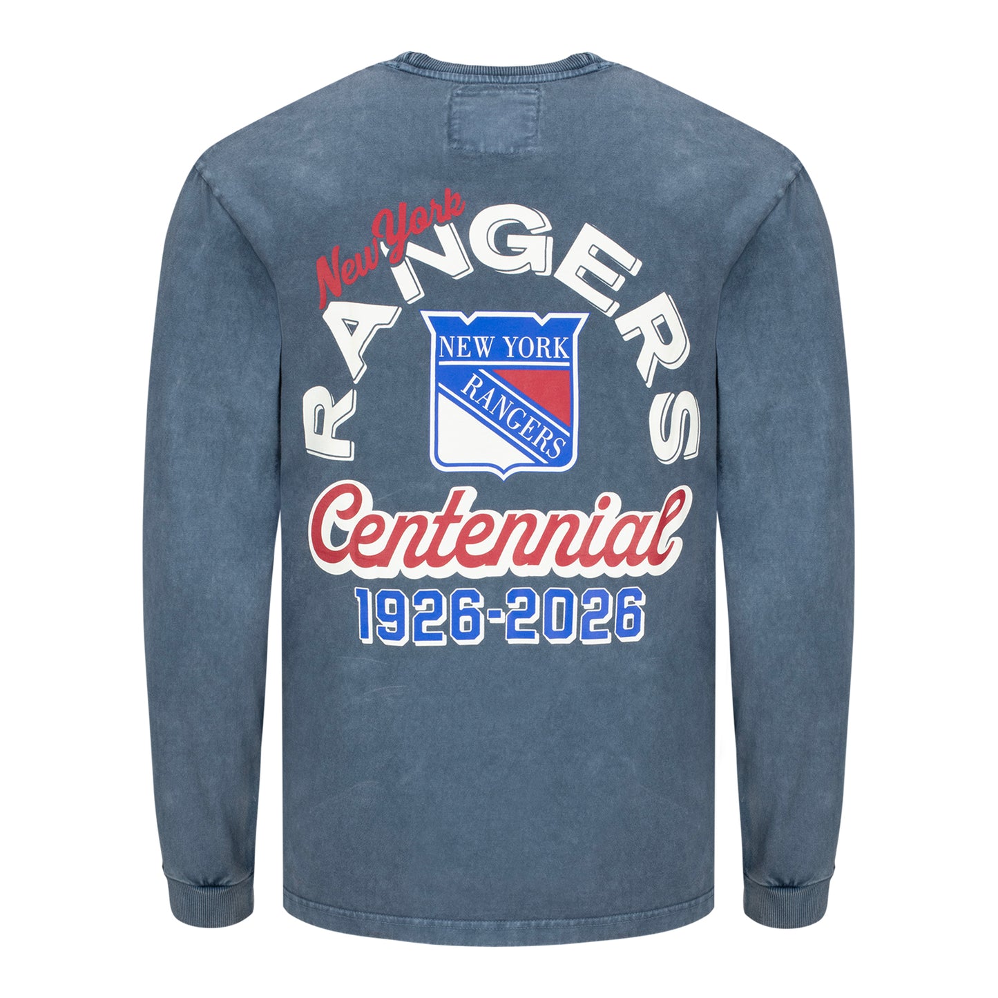 American Needle Rangers Centennial Vintage Dyed Longsleeve Tee