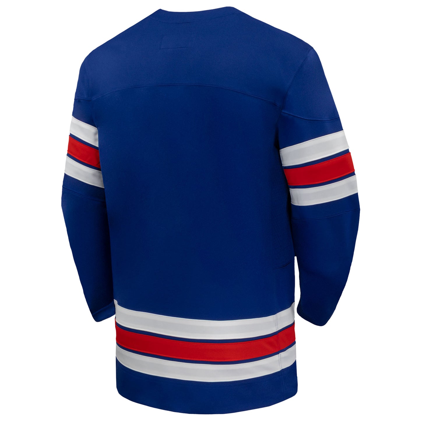 Nike USA Royal Replica Hockey Jersey In Blue - Back View