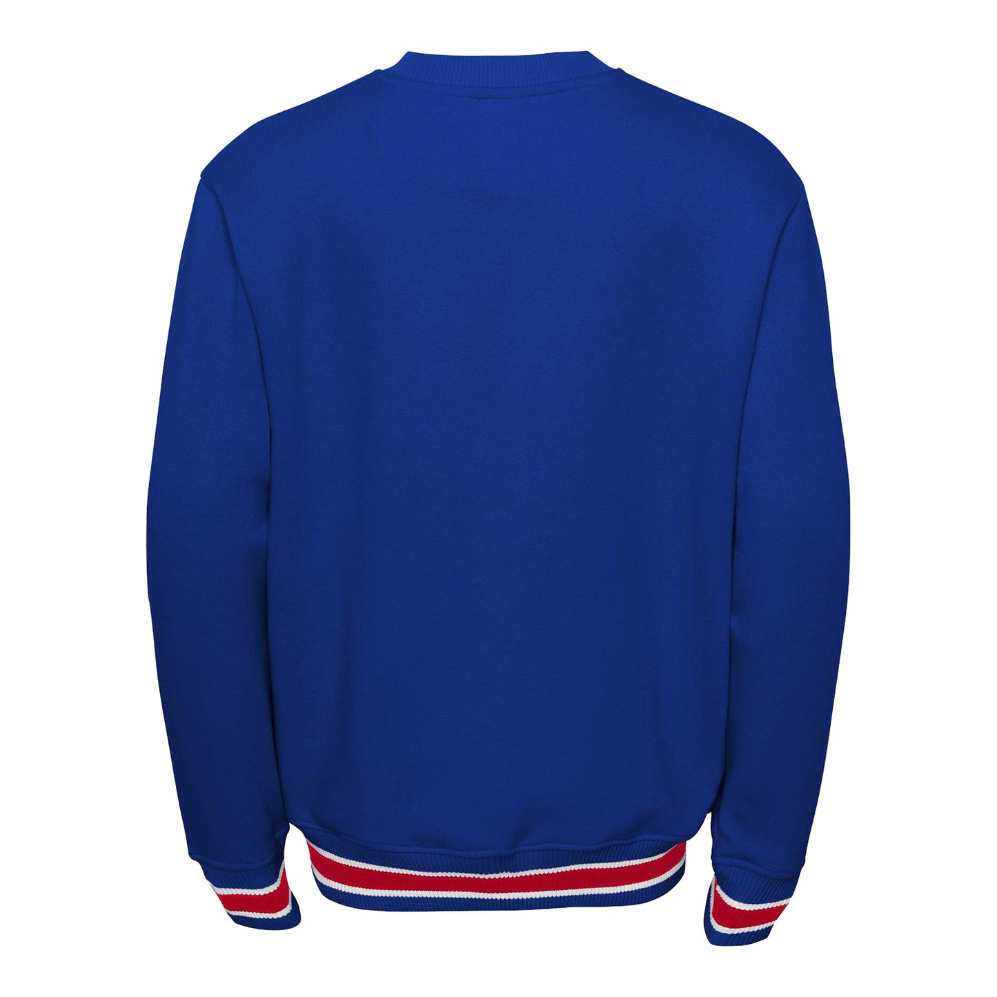 Youth Rangers Classic Blueliner Crew Sweater In Blue - Back View