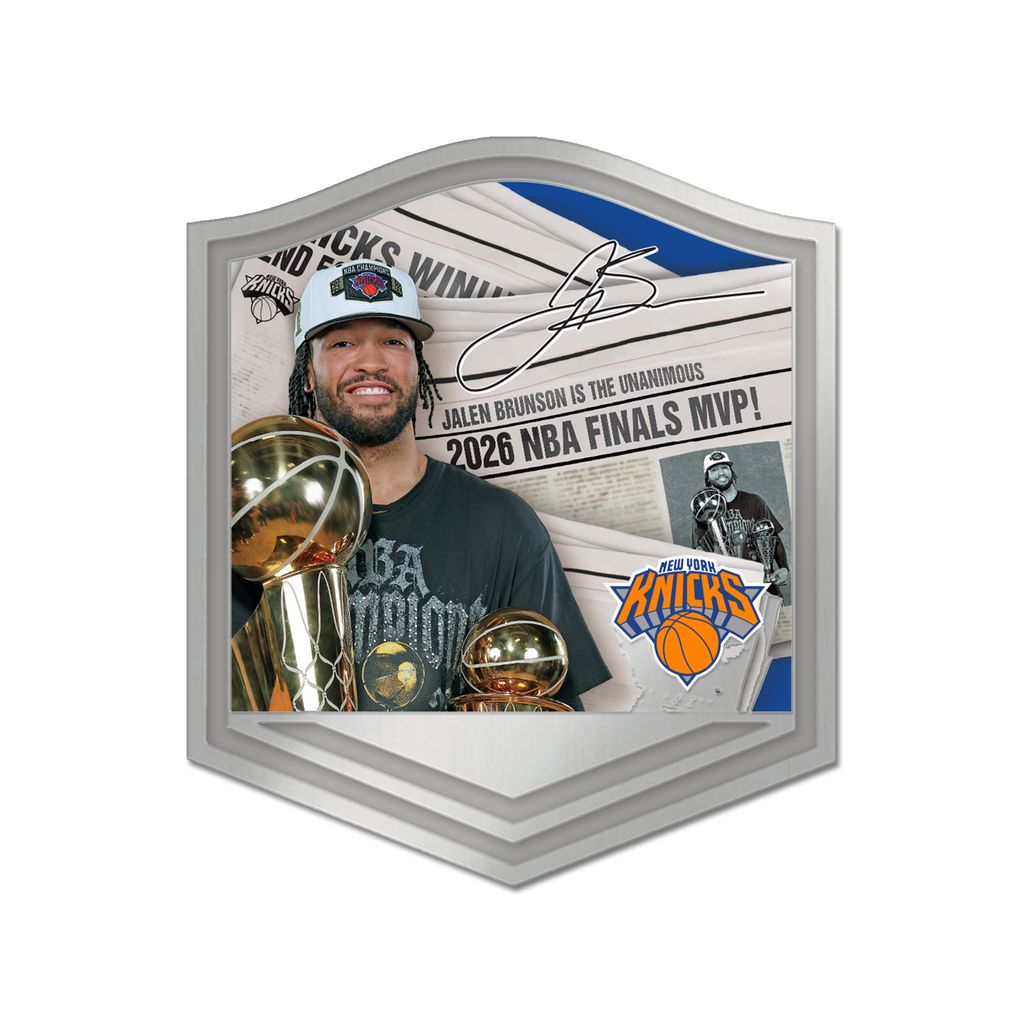 Knicks Brunson MVP Newspaper Collector Pin