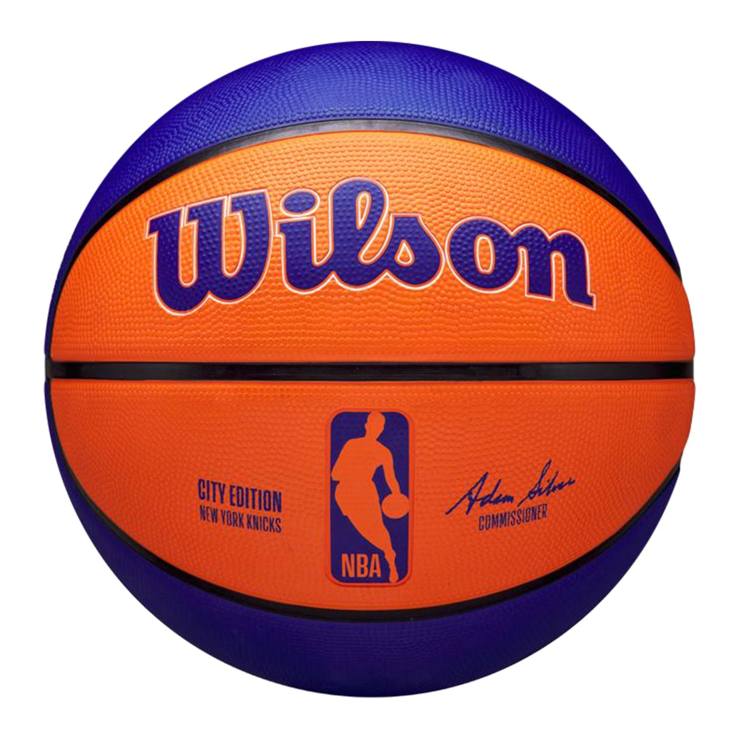 2023-24 Wilson Knicks CITY EDITION Basketball - Back View