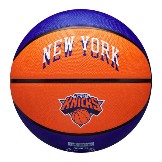 2023-24 Wilson Knicks CITY EDITION Basketball - Front View