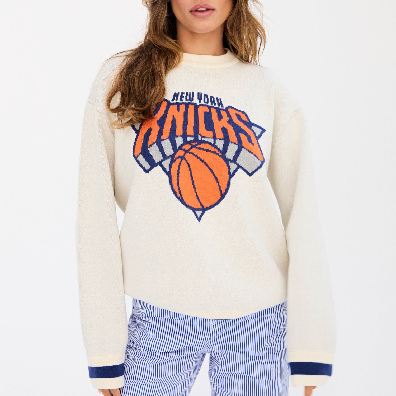 Terez Knicks Sweater Knit Crew – Shop Madison Square Garden
