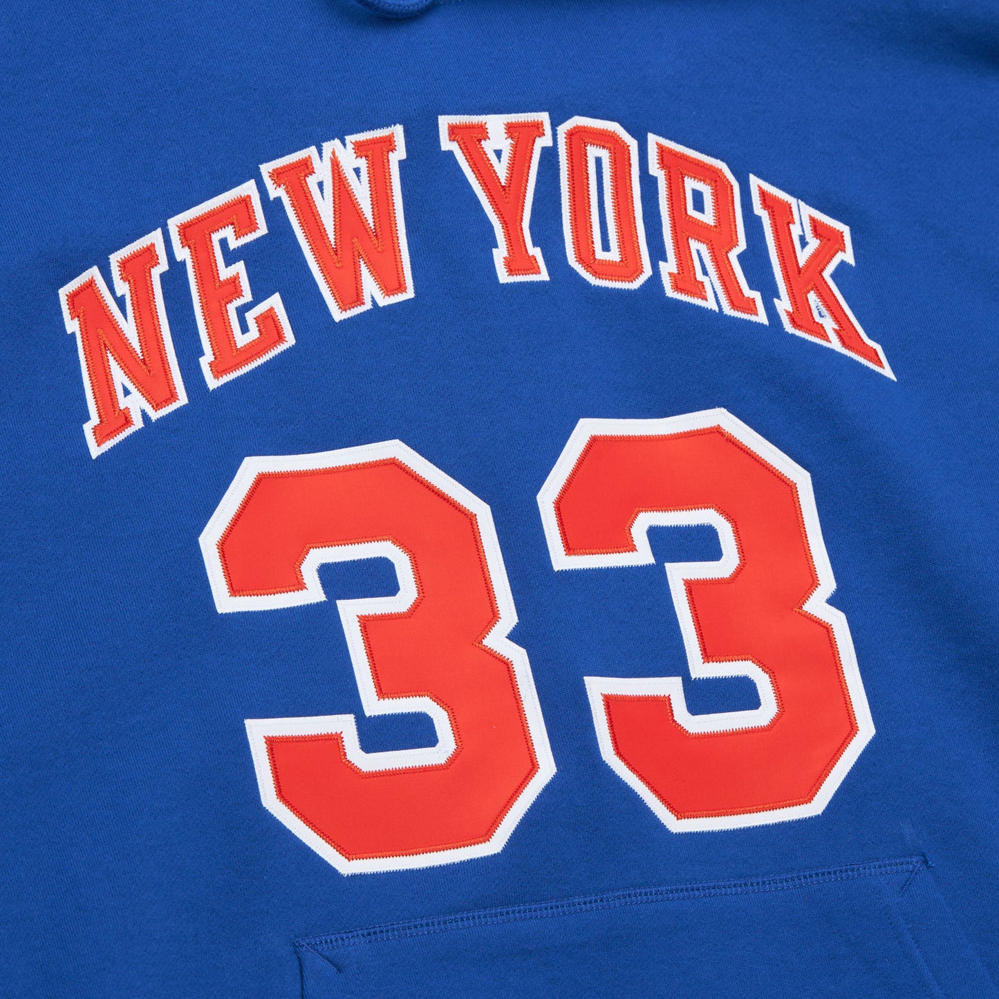 Mitchell & Ness Knicks Patrick Ewing Name & Number Hoodie