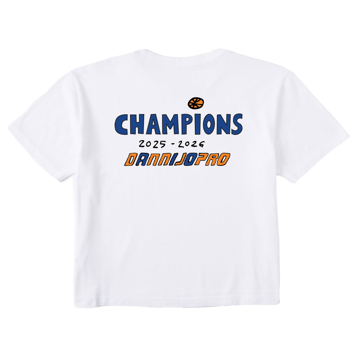 Women's Dannijopro Knicks 26 Champions "I Knicks NYC" Tee