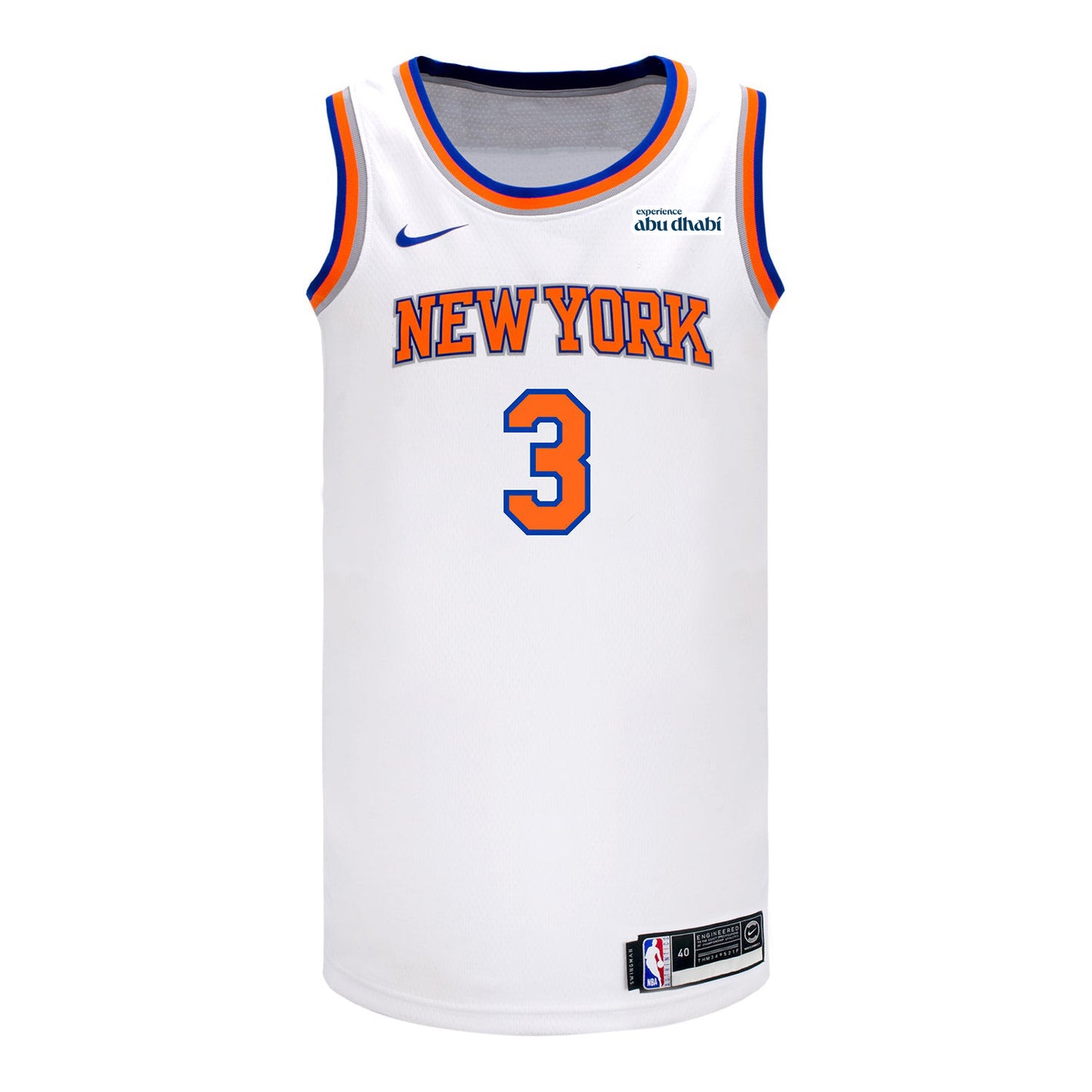 Josh Hart Nike Association Swingman Jersey In White - Front View