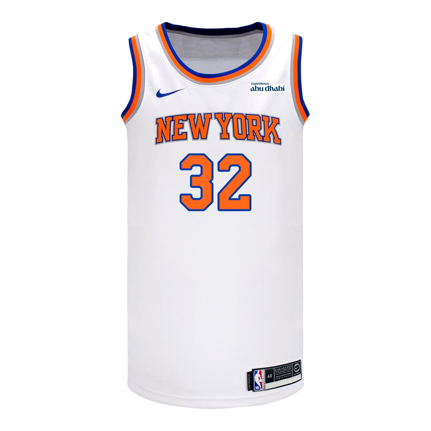 Karl-Anthony Towns Nike Association Swingman Jersey In White - Front View