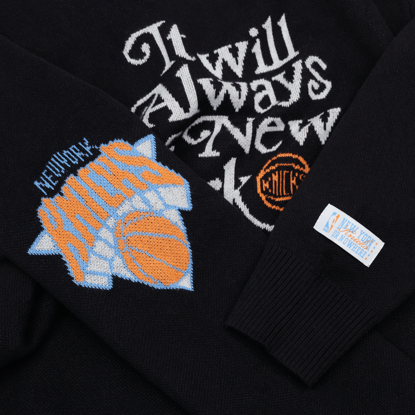 NYON x Knicks Always Knit Crew - Detail View