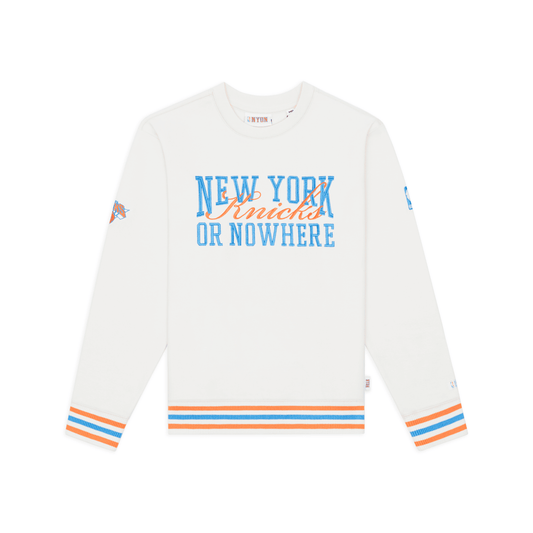 NYON x Knicks Cream Crossover Crew