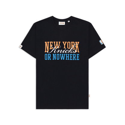 NYON x Knicks Black Crossover Tee