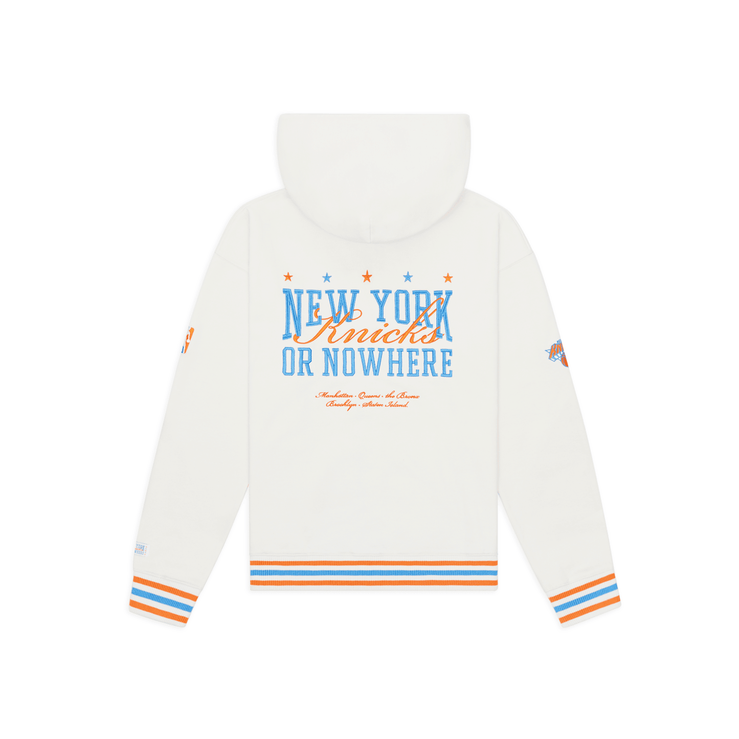 NYON x Knicks Cream Crossover Zip Hoodie