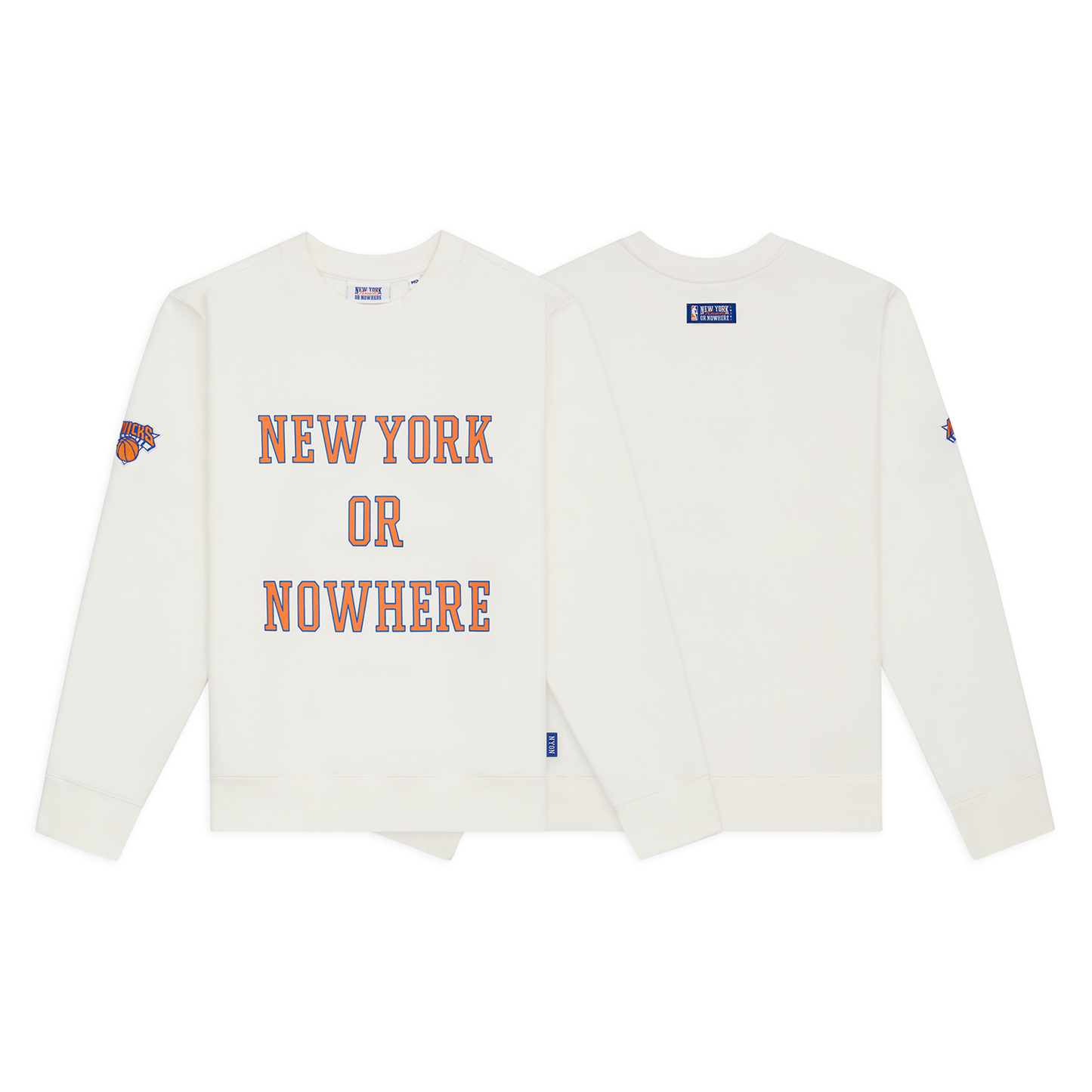 NYON x Knicks Classic Crew Off White