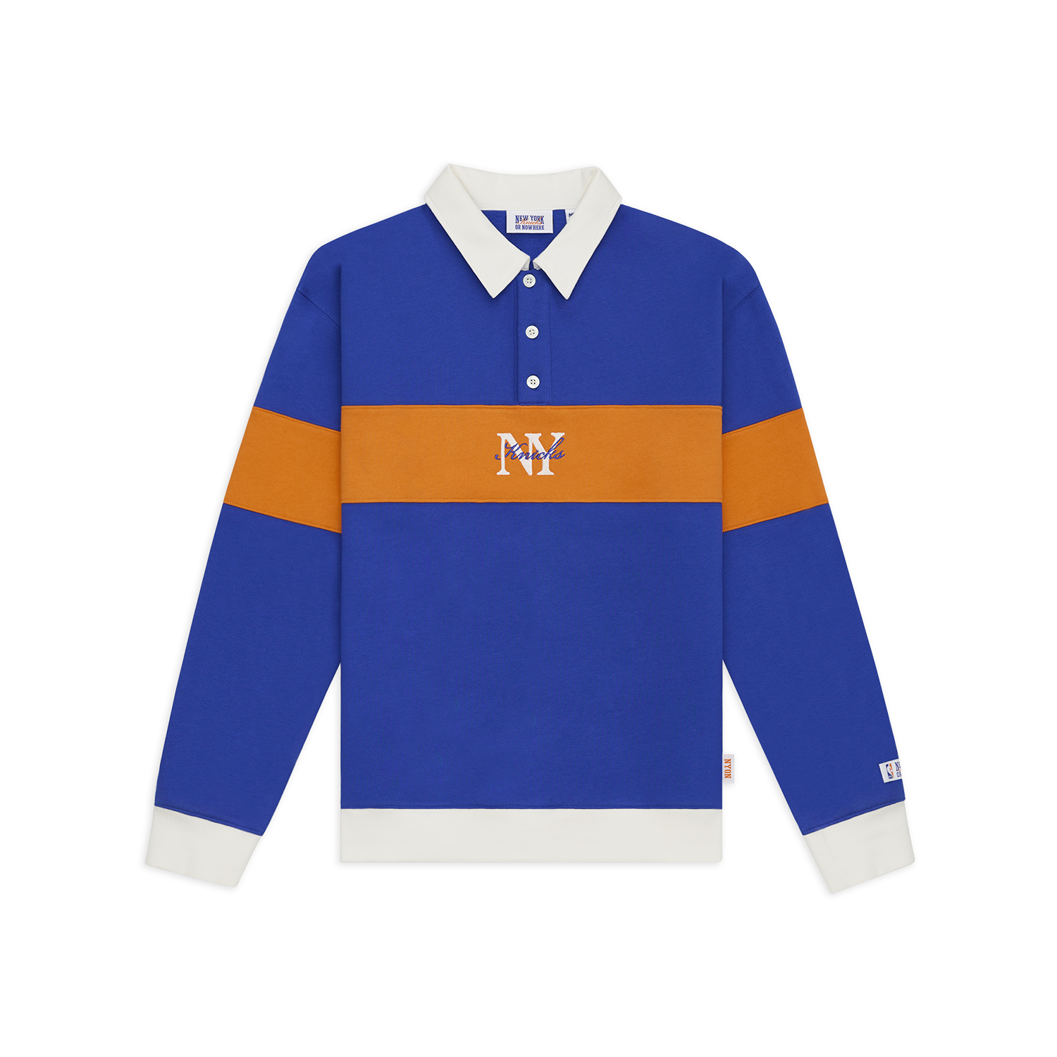 NYON x Knicks Rafters Fleece Rugby Crewneck – Shop Madison Square