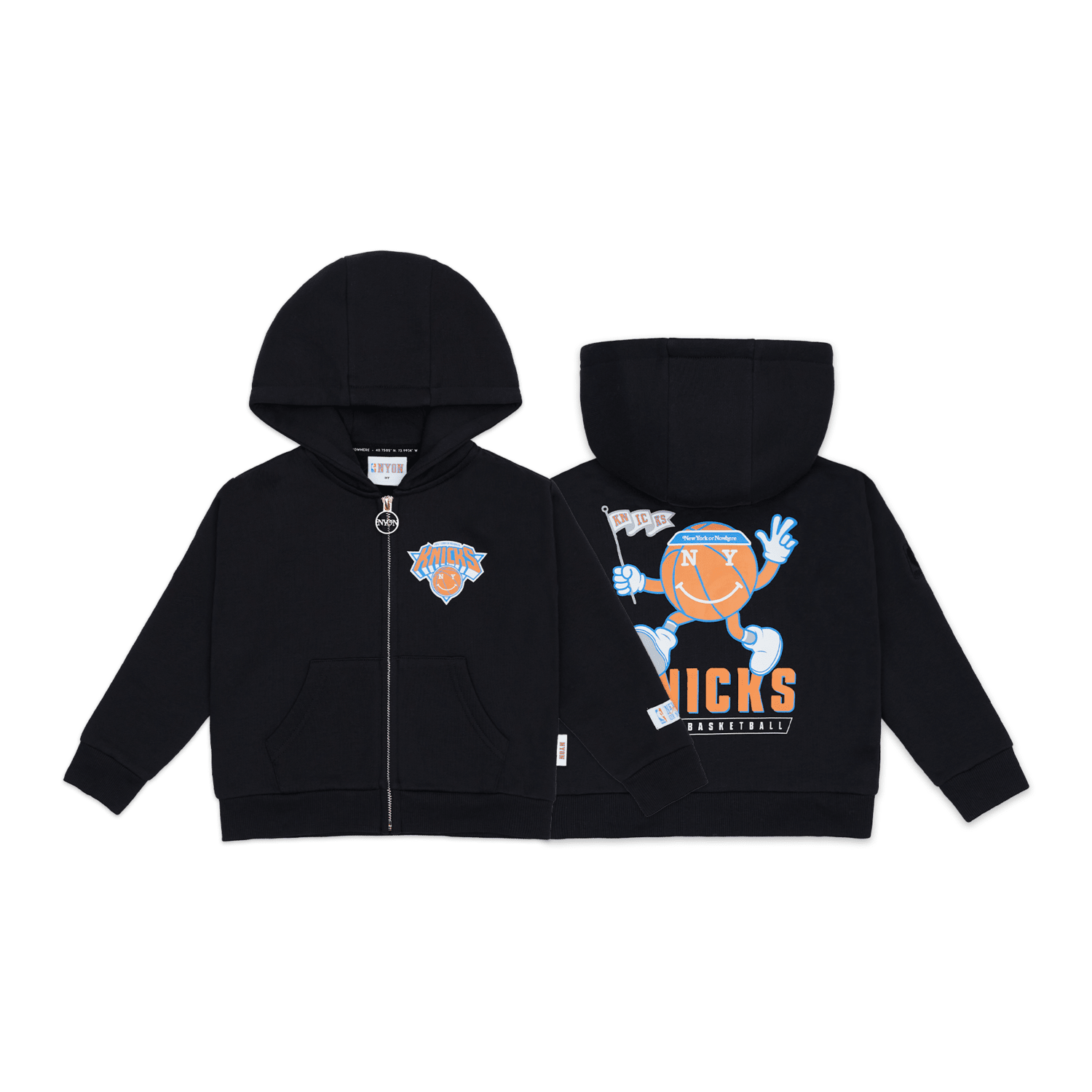 New york knicks zip up hoodie hot sale