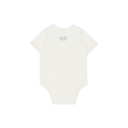 Infant NYON x Knicks Mascot Cream Onesie