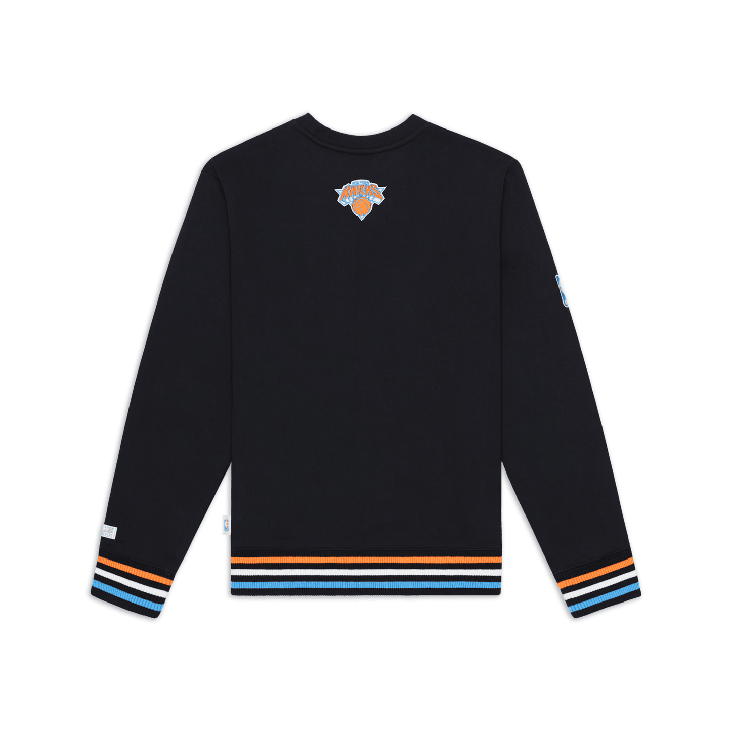 NYON x Knicks Black Motto Crew - Back View