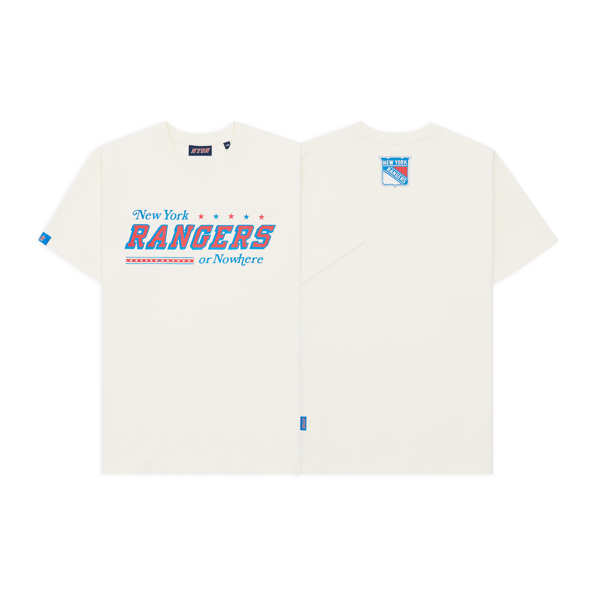 NYON x Rangers Cream Slapshot Tee