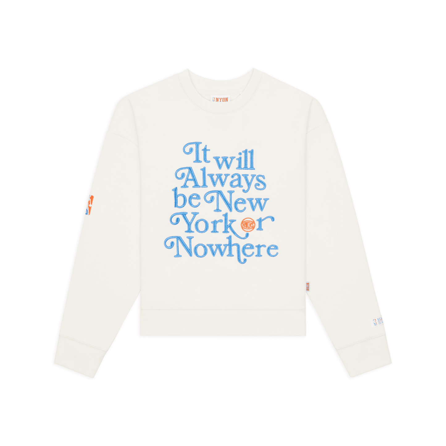 Women's NYON x Knicks Always Cream Crew