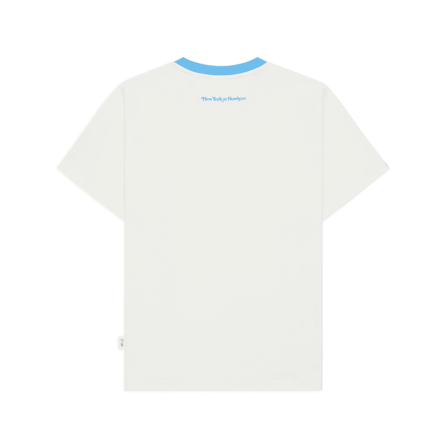 Women's NYON x Knicks Crossover Ringer Cream Tee