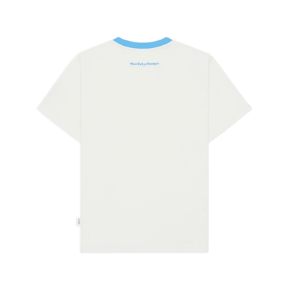 Women's NYON x Knicks Crossover Ringer Cream Tee