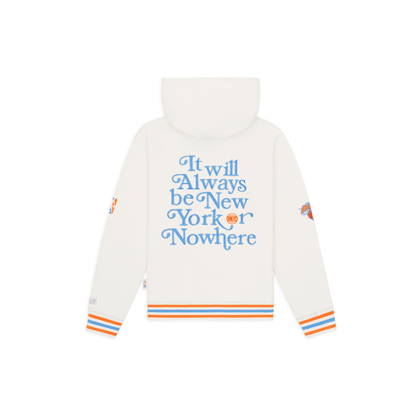 Women's NYON x Knicks Cream Motto Hood