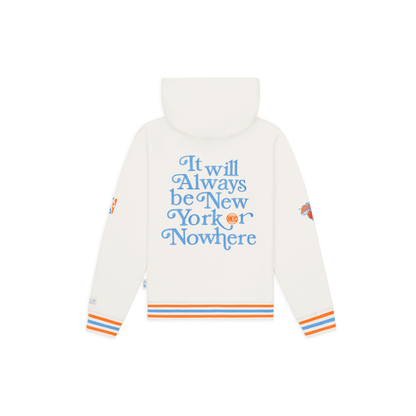 Women's NYON x Knicks Cream Motto Hood