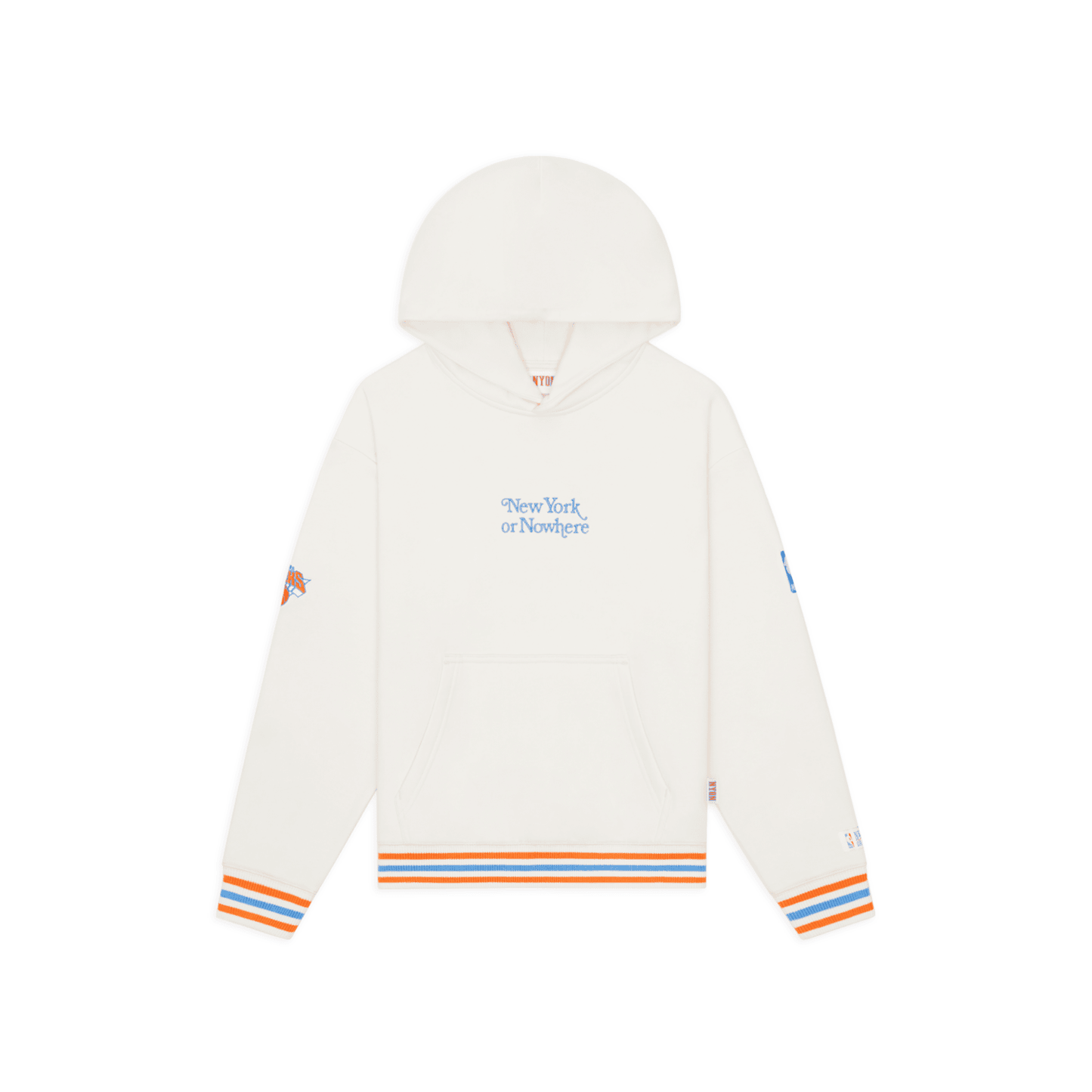 Women's NYON x Knicks Cream Motto Hood