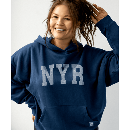 Women's Line Change Rangers NYR Hockey Navy Hood