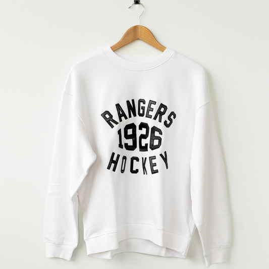 Women's Line Change Rangers NYR Nostalgic White Crew