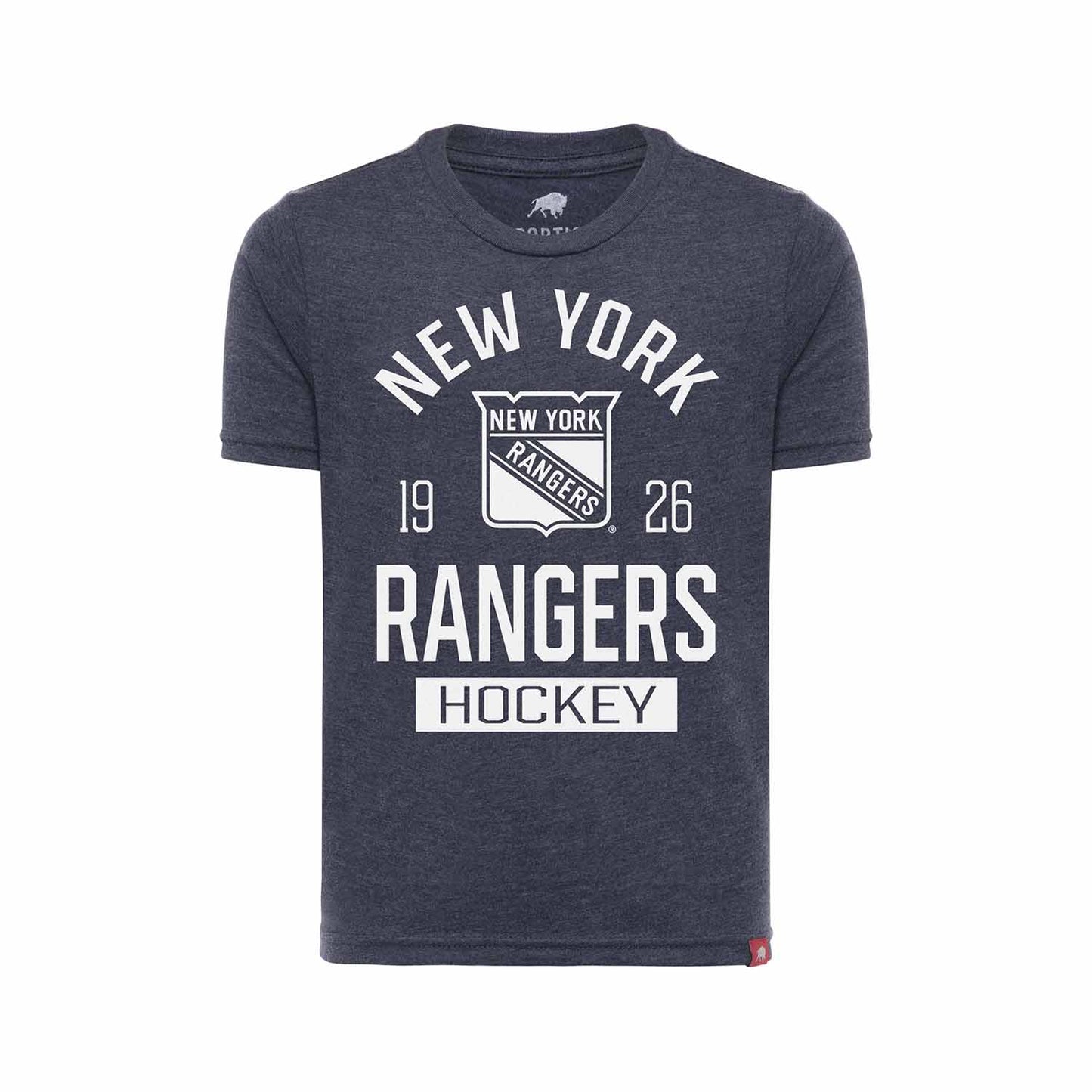 Youth Sportiqe Rangers Lil Comfy Navy Tee