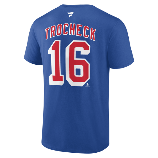 Vincent Trocheck Rangers Name & Number T-Shirt